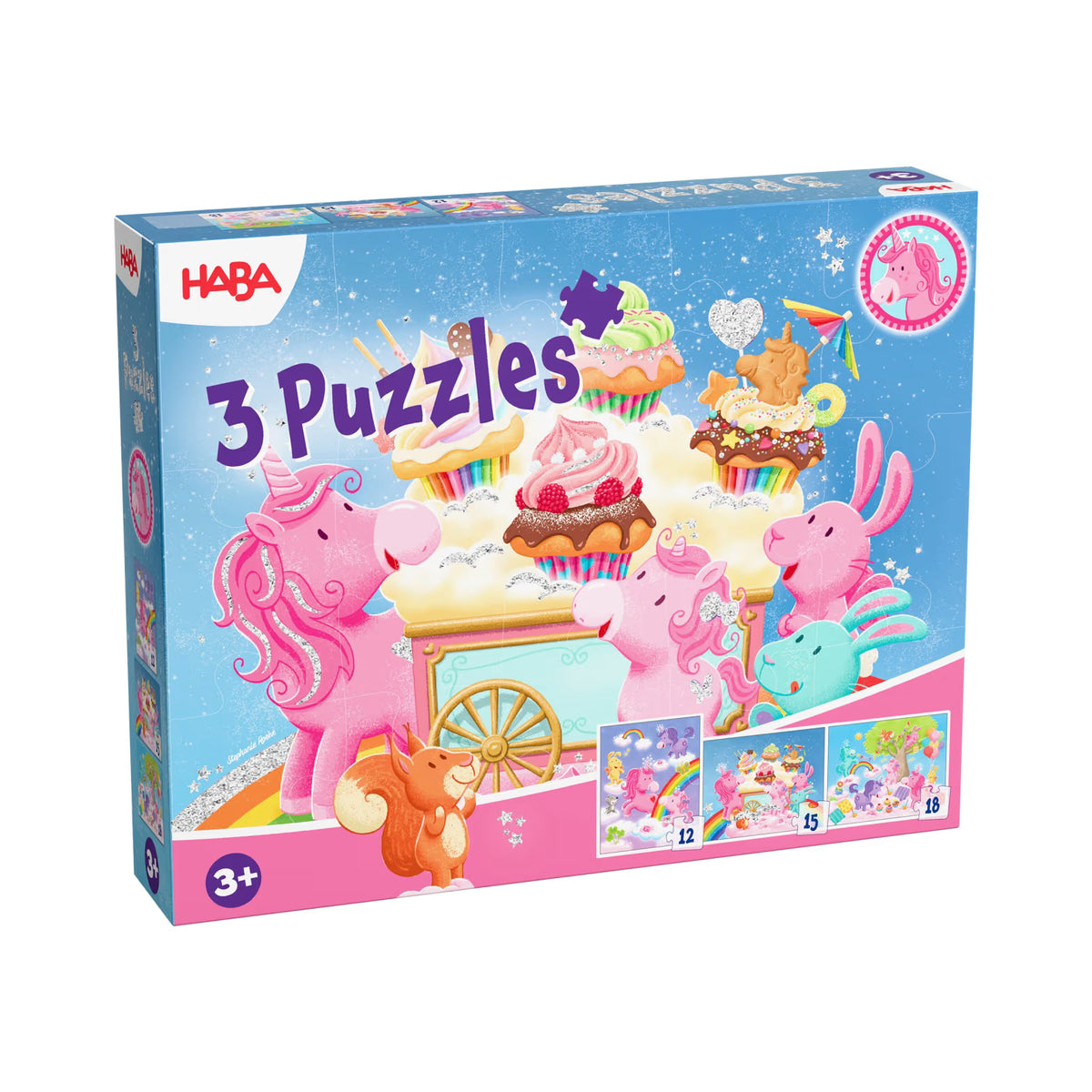 Haba | puzzel eenhoorn flonkerglans