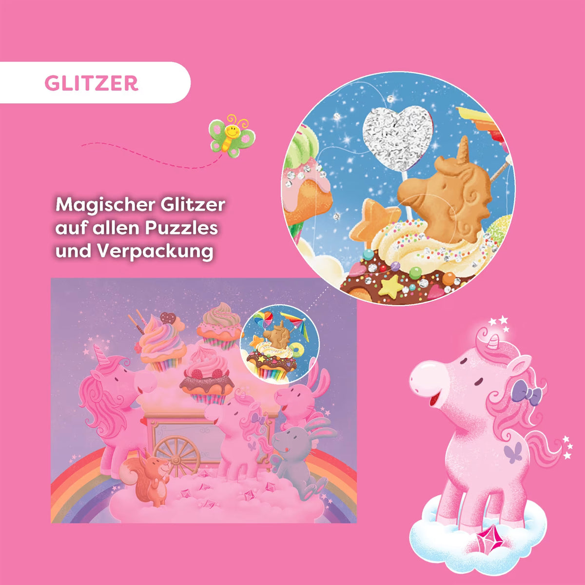 Haba | puzzel eenhoorn flonkerglans