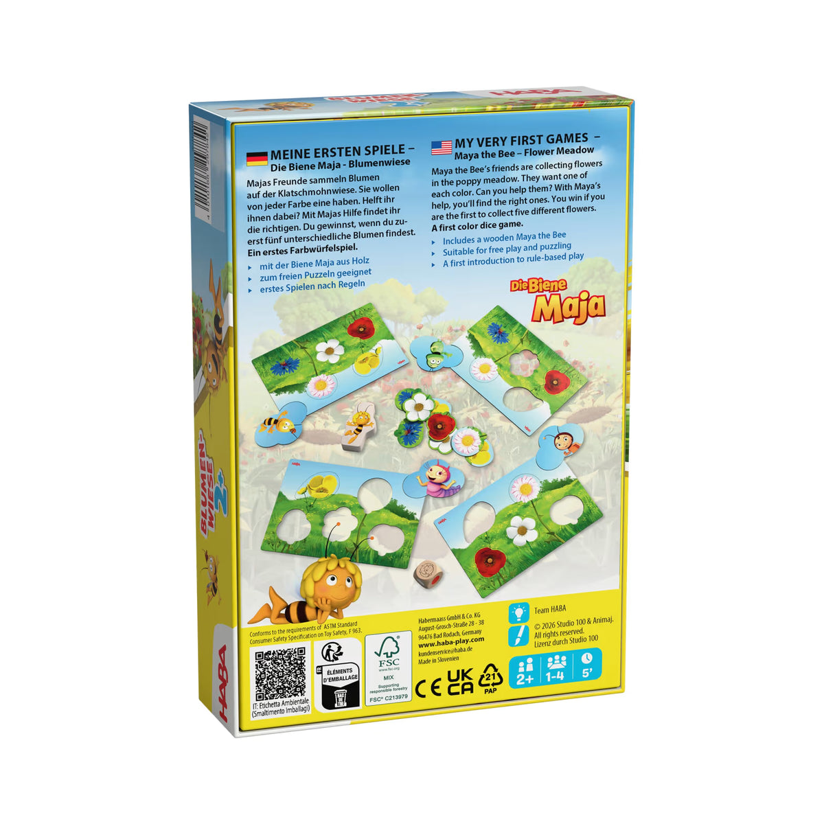 Haba | mijn eerste spellen maya de bij - op de bloemenweide