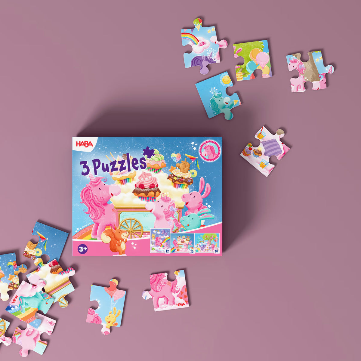 Haba | puzzel eenhoorn flonkerglans