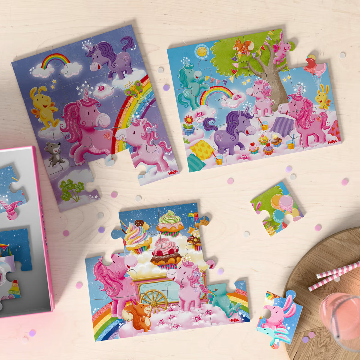 Haba | puzzel eenhoorn flonkerglans