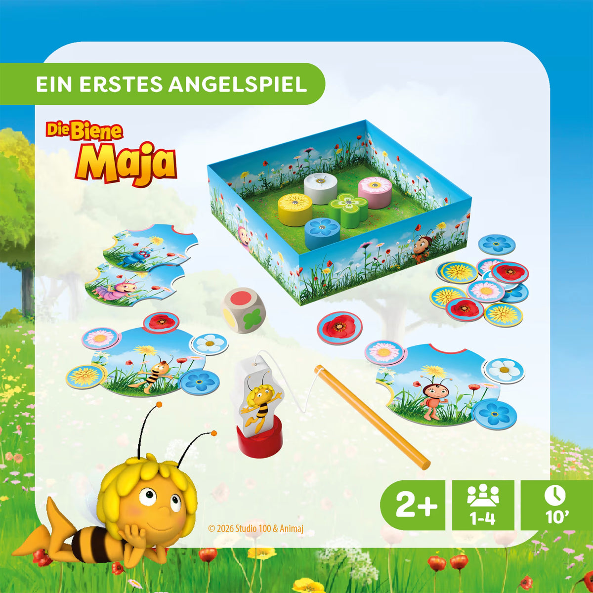 Haba | mijn eerste spellen maya de bij bloemen - hengelen