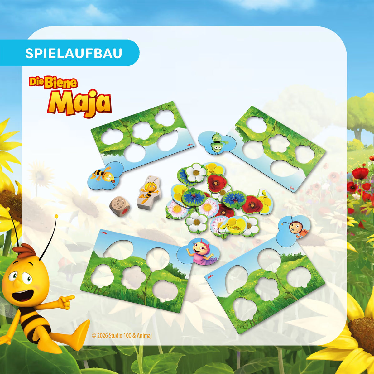 Haba | mijn eerste spellen maya de bij - op de bloemenweide