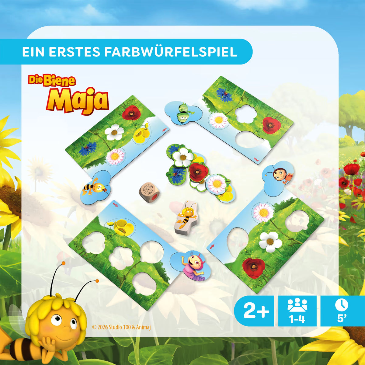 Haba | mijn eerste spellen maya de bij - op de bloemenweide