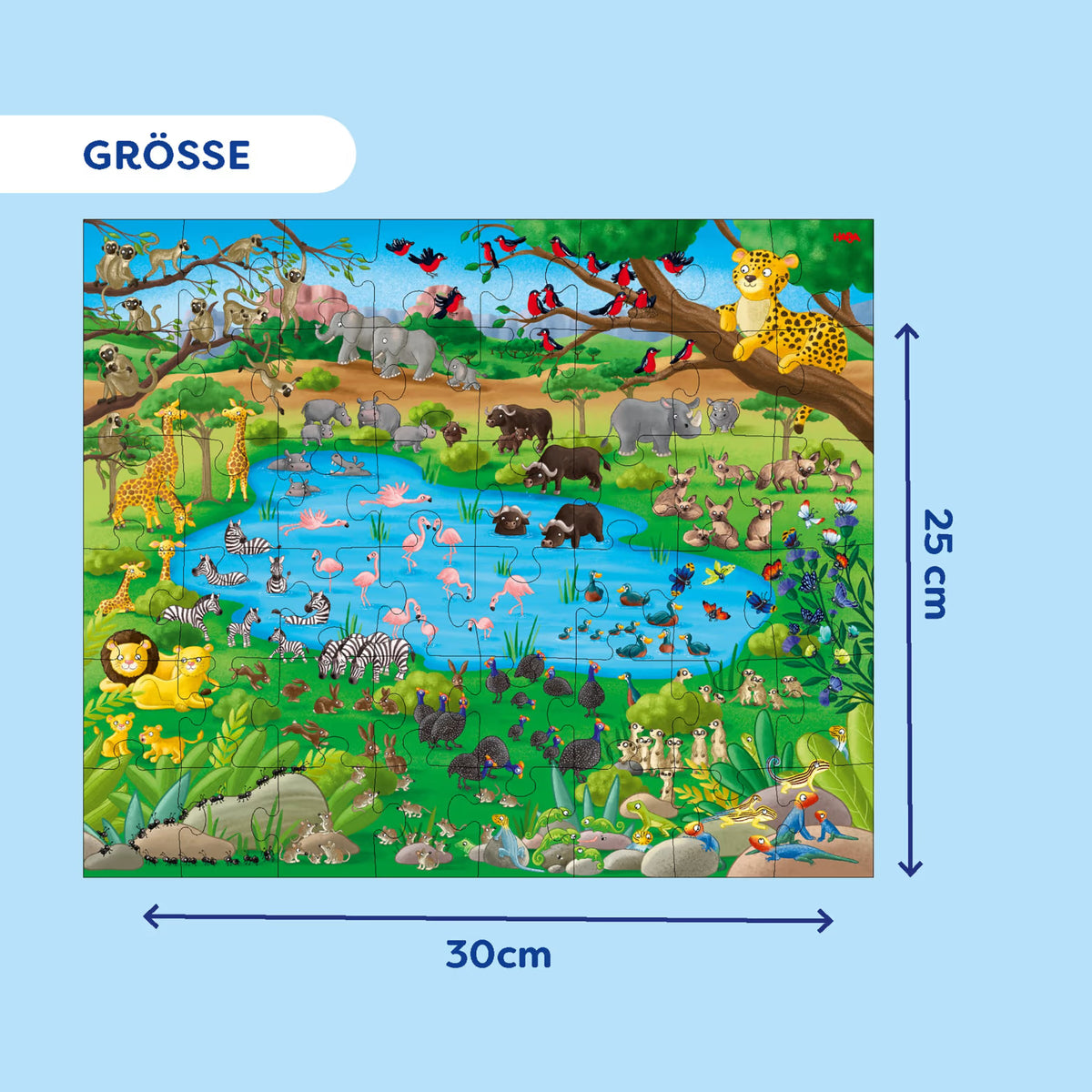 Haba | tel puzzel 1-20