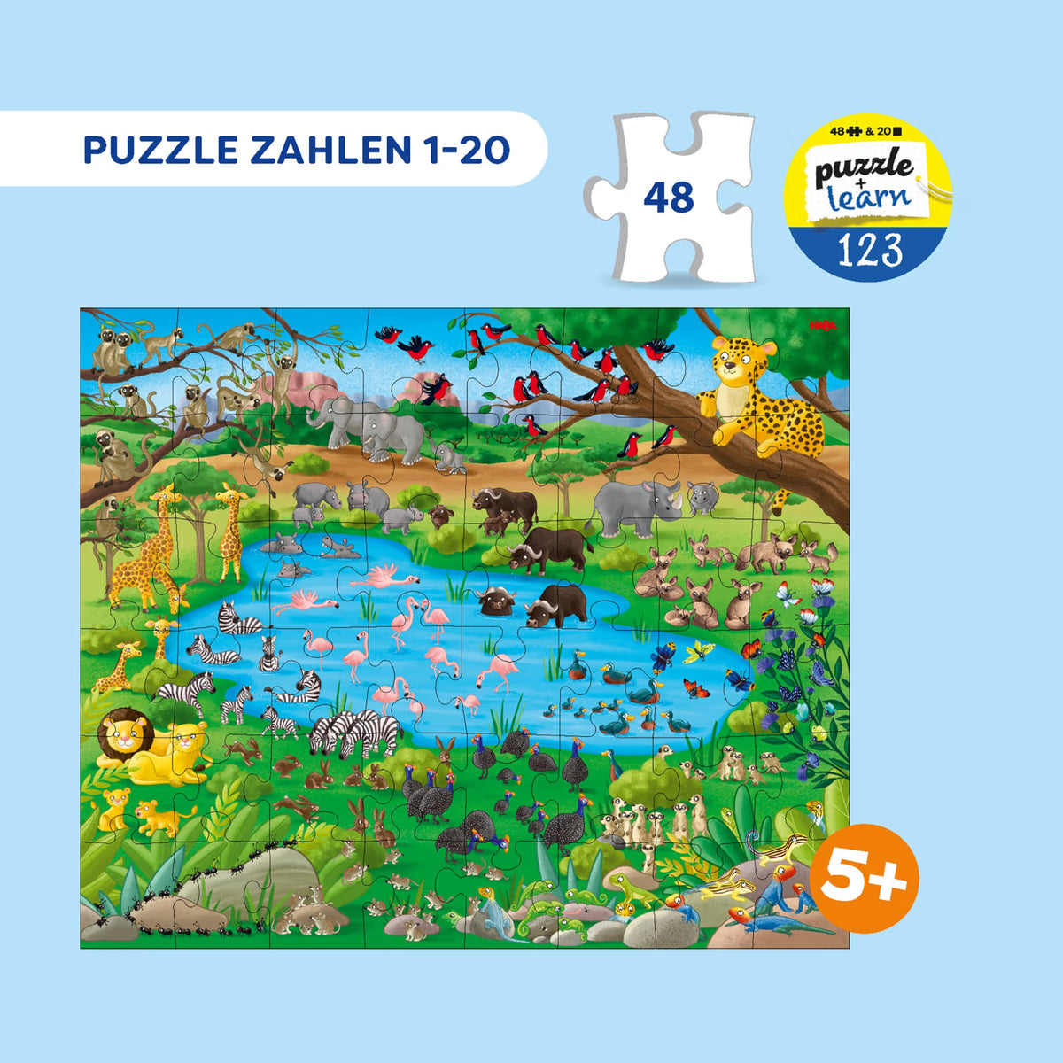 Haba | tel puzzel 1-20