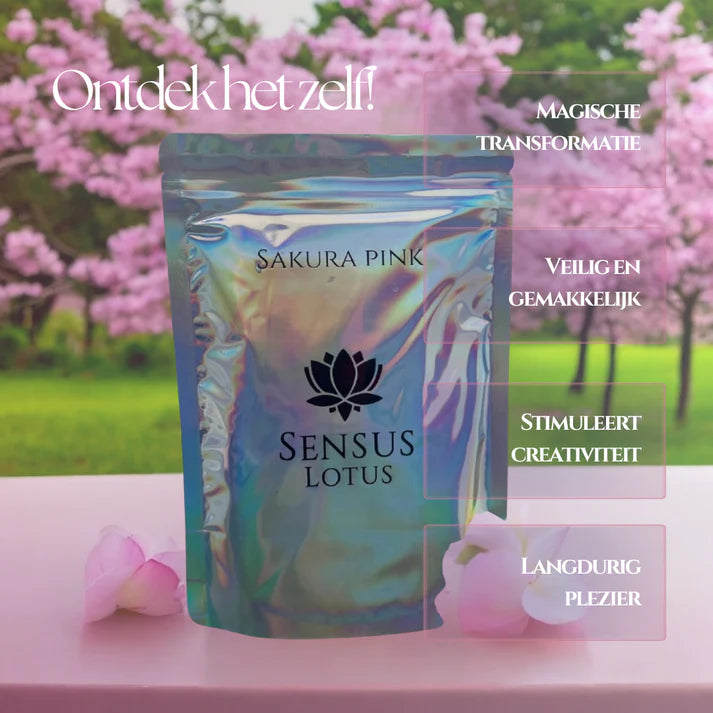Sensus Lotus |  Sakura Pink Badpoeder 60gr