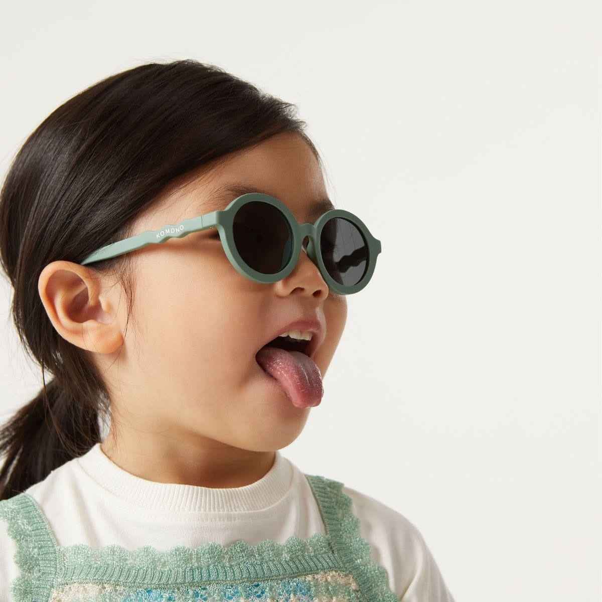 KOMONO - SUNGLASSES  KIDS 3-5Y - LOU - SAGE