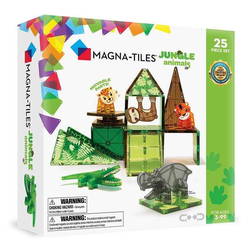 Magna-Tiles | Jungle Animals 25 Stuks Set
