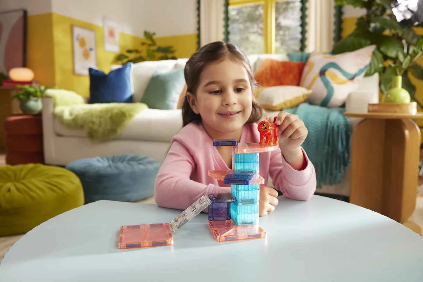 Magna-Tiles | Cat Tree 13 Piece Set