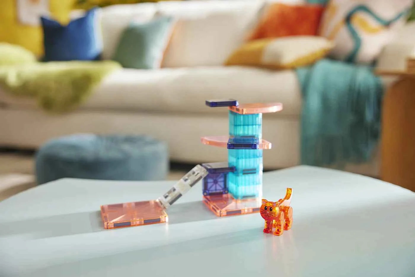 Magna-Tiles | 13-Piece Cat Tree Set