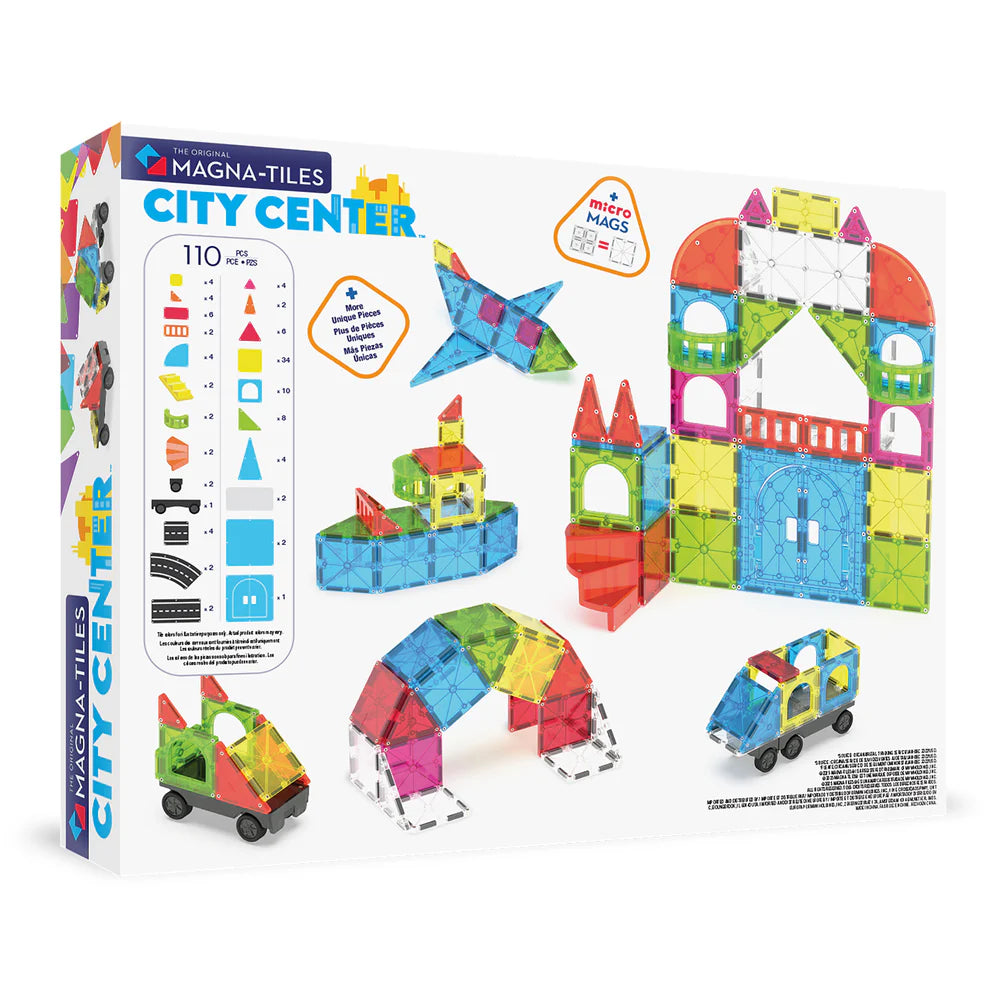 Magna-Tiles | City Center 110 Stuks Set
