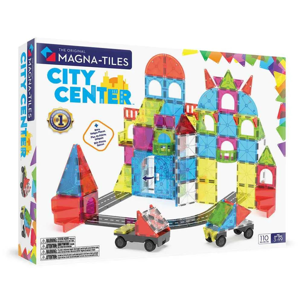 Magna-Tiles | City Center 110-Piece Set