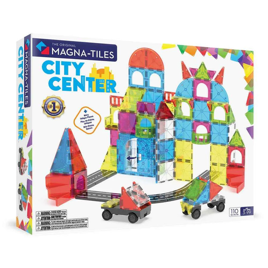 Magna-Tiles | City Center 110-Piece Set