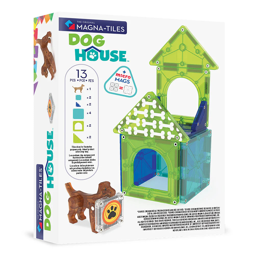 Magna-Tiles | Dog House 13 Stuks Set
