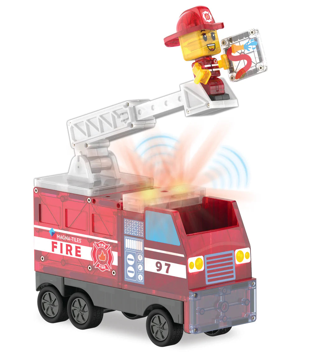 Magna-Tiles | Fire Station 50 Stuks Set