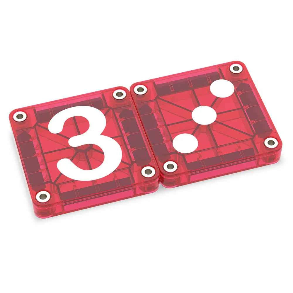 Magna-Tiles | Micro Mags Learn Numbers 56 Stuks Set