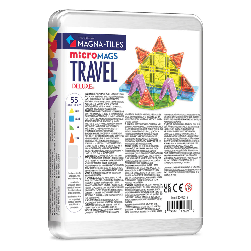 Magna-Tiles | Travel Set Deluxe 55 Stuks Set