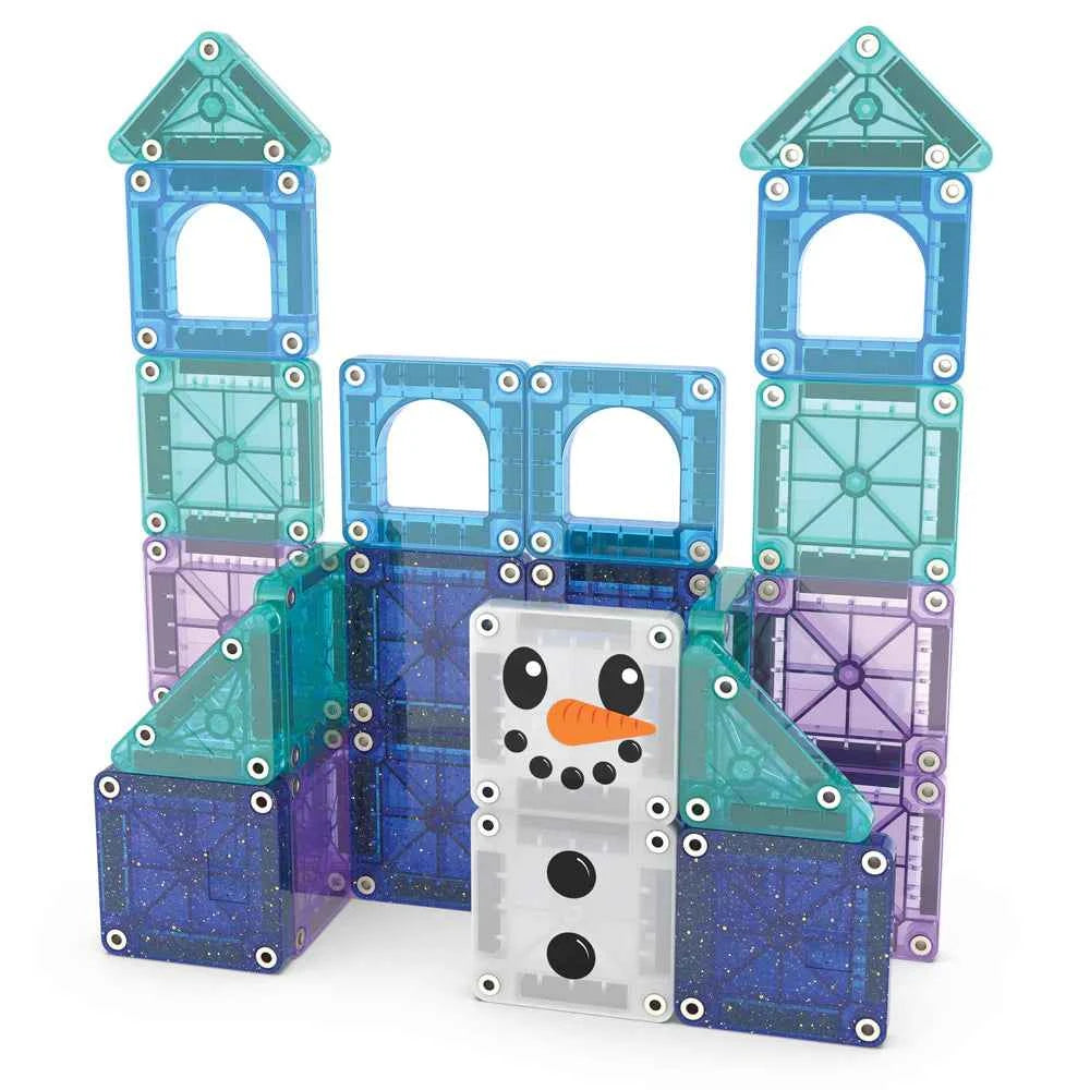 Magna-Tiles | Micro Mags Travel Winter Wonder 26-piece Set