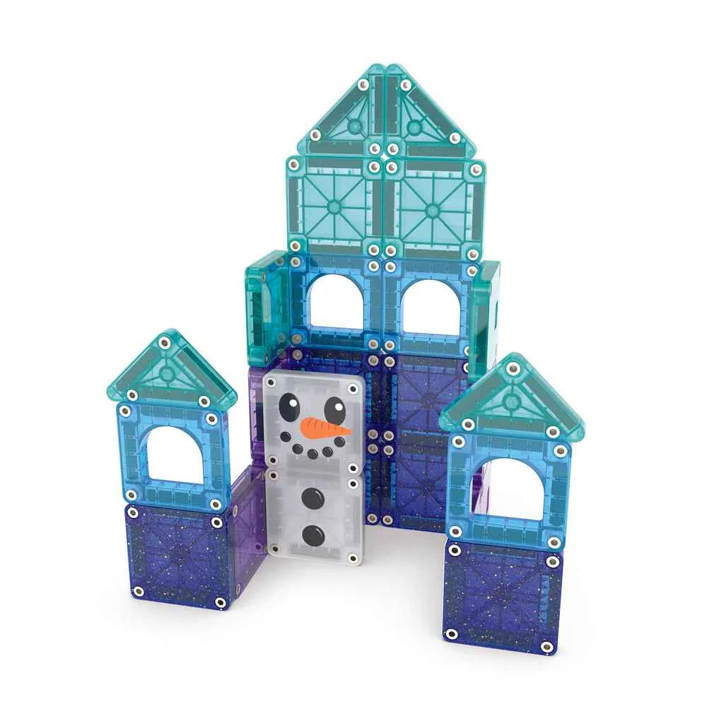 Magna-Tiles | Micro Mags Travel Winter Wonder 26-piece Set