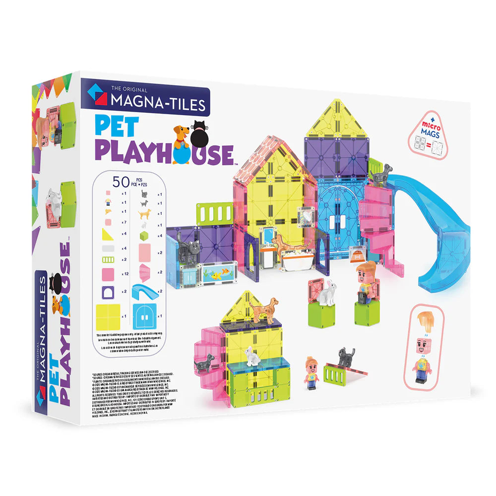 Magna-Tiles | Pet Playhouse 50 Stuks Set