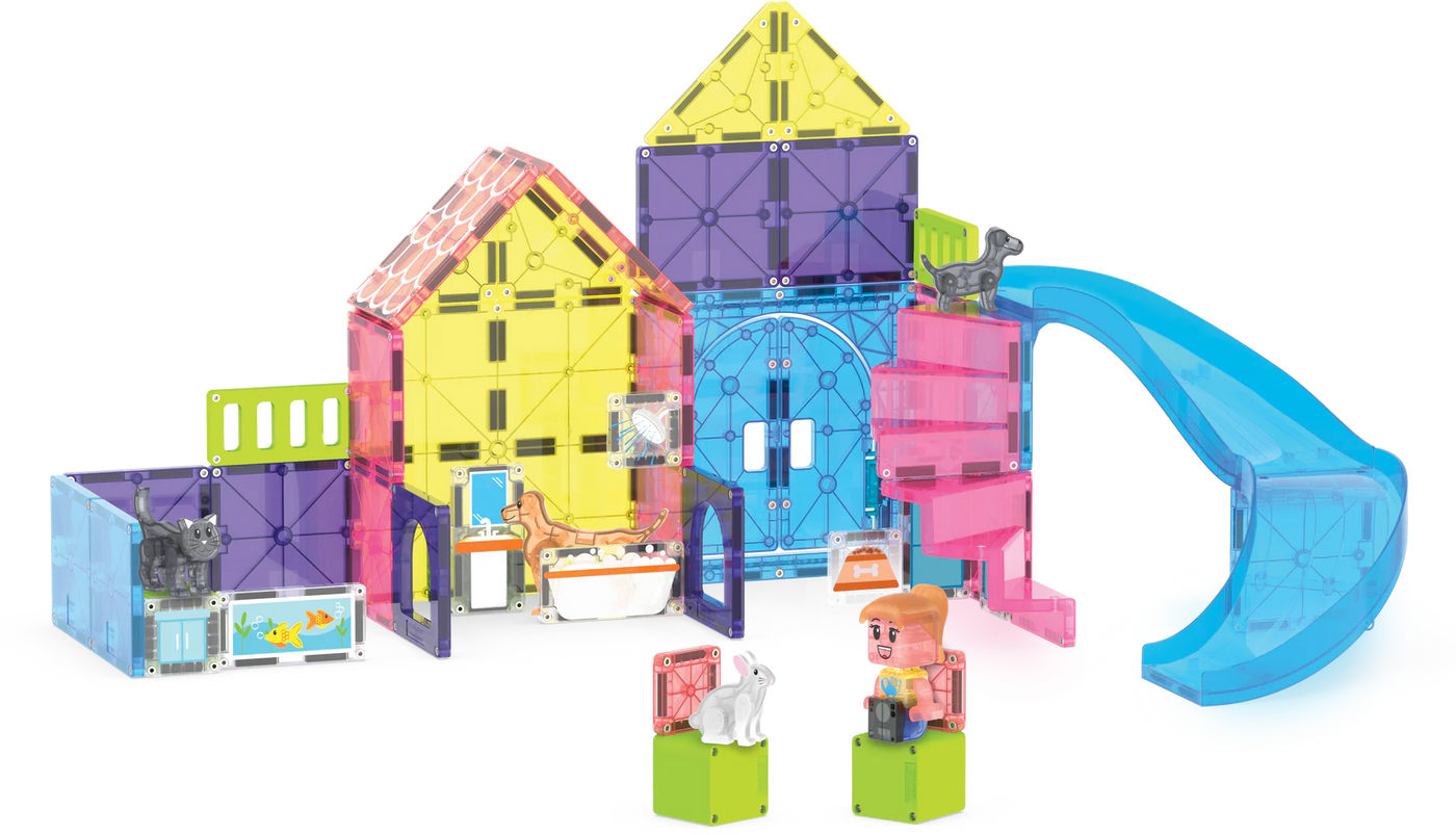 Magna-Tiles | Pet Playhouse 50 Stuks Set