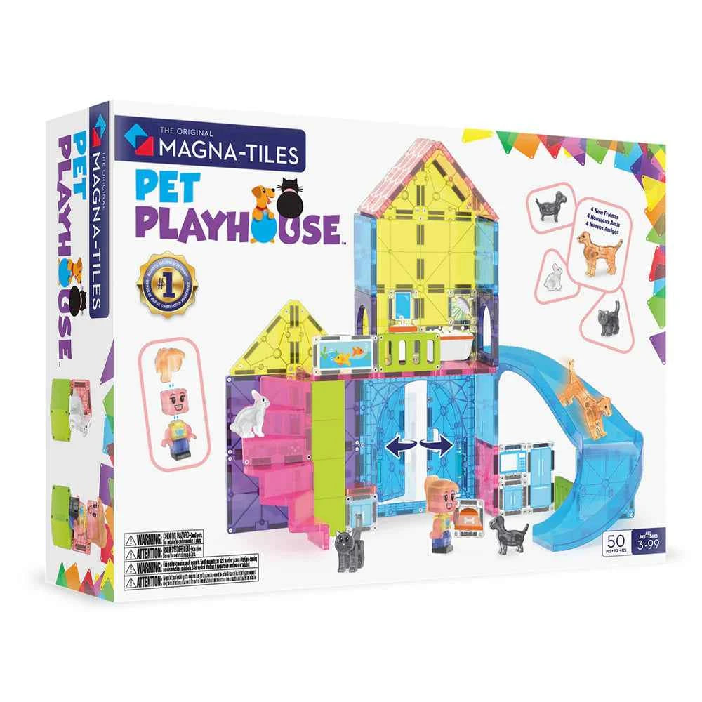 Magna-Tiles | Pet Playhouse 50 Piece Set
