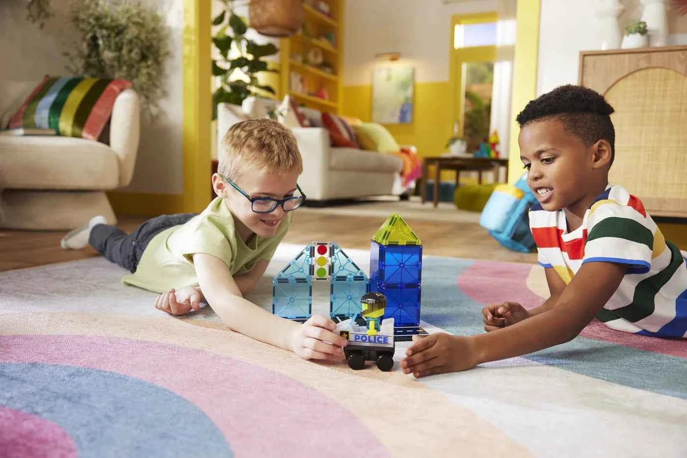 Magna-Tiles | Police Patrol 20-Piece Set