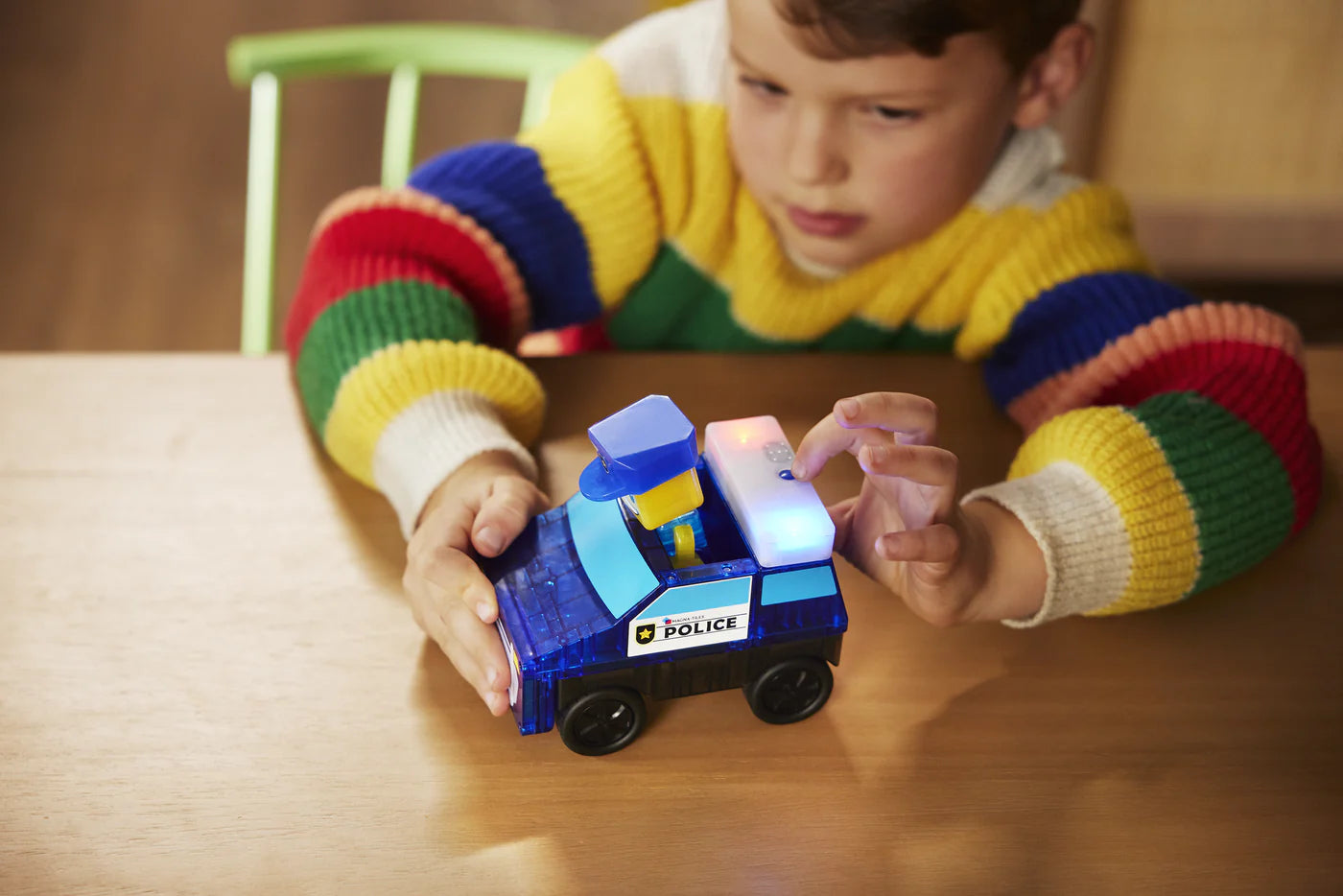 Magna-Tiles | Police Station 35 Stuks Set
