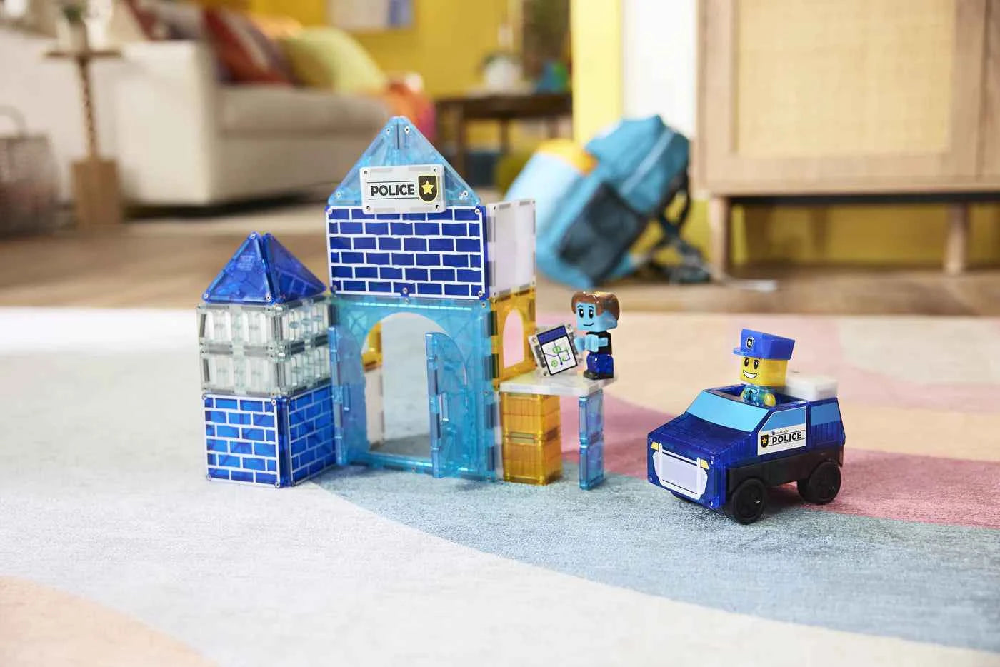 Magna-Tiles | Police Station 35 Stuks Set