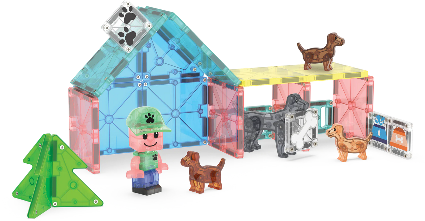 Magna-Tiles | Puppy Park 27 Stuks Set