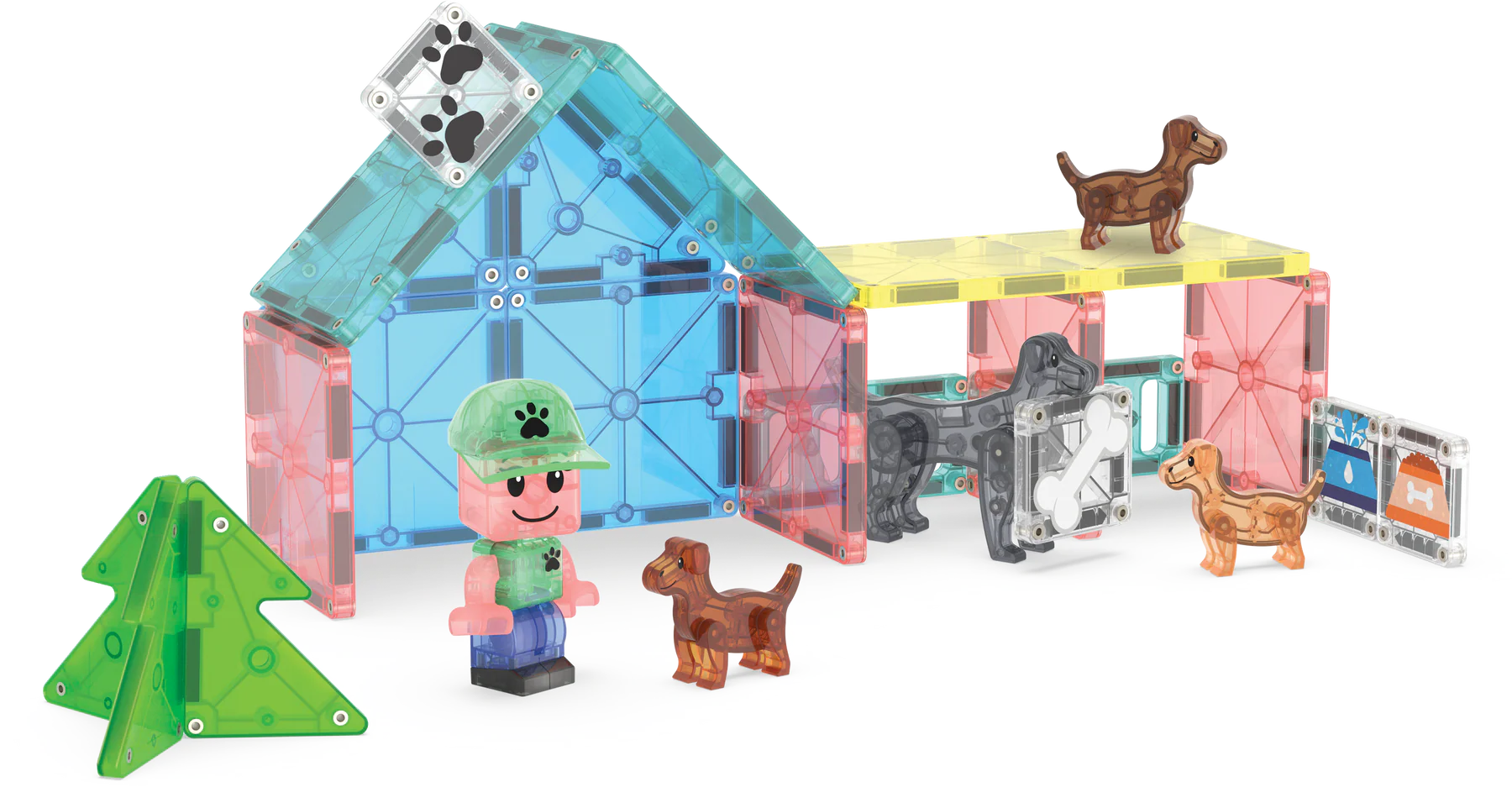 Magna-Tiles | Puppy Park 27 Stuks Set