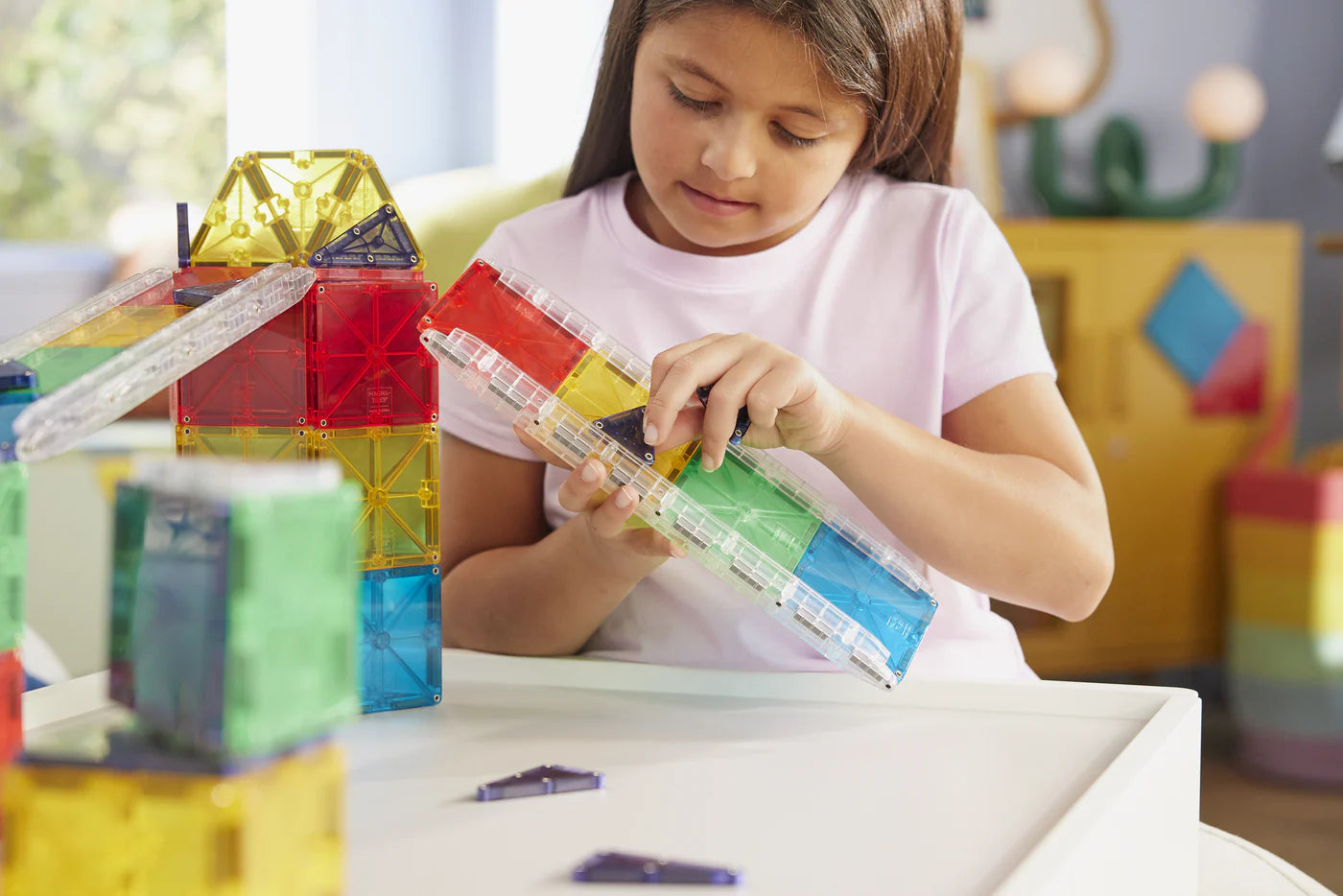 Magna-Tiles | Rail Racers Deluxe 90 Stuks Set