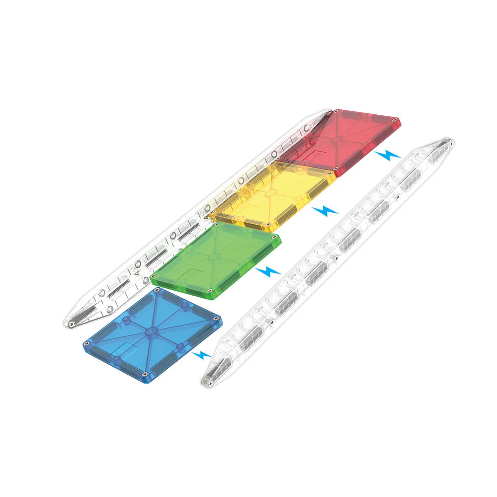 Magna-Tiles | Rail Racers Rail Pack 8 Stuks