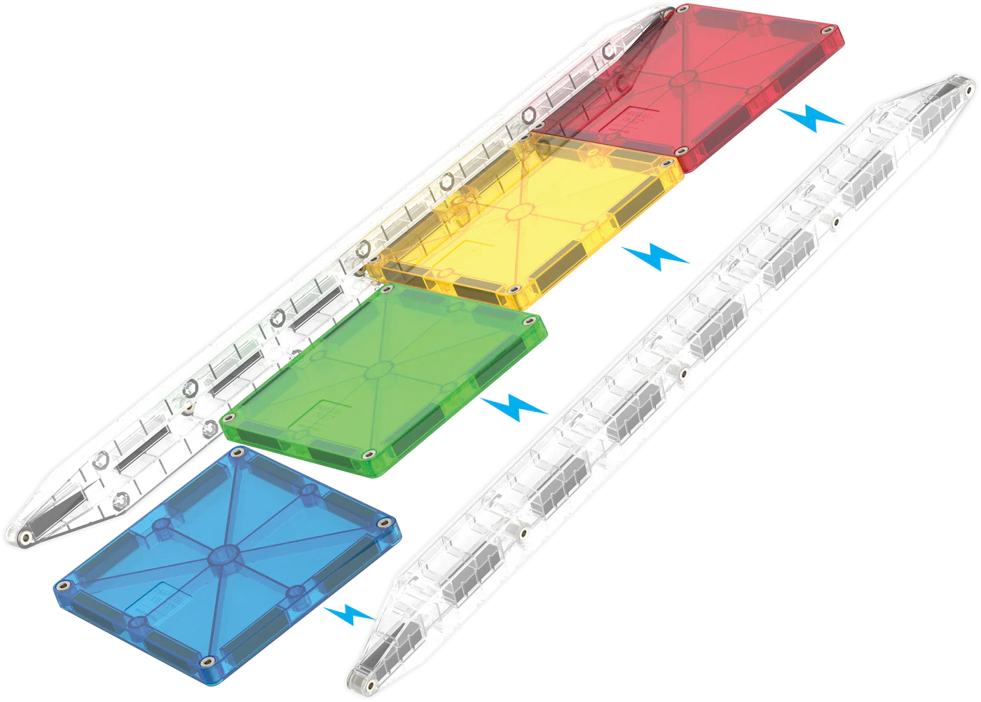 Magna-Tiles | Rail Racers Deluxe 90 Stuks Set