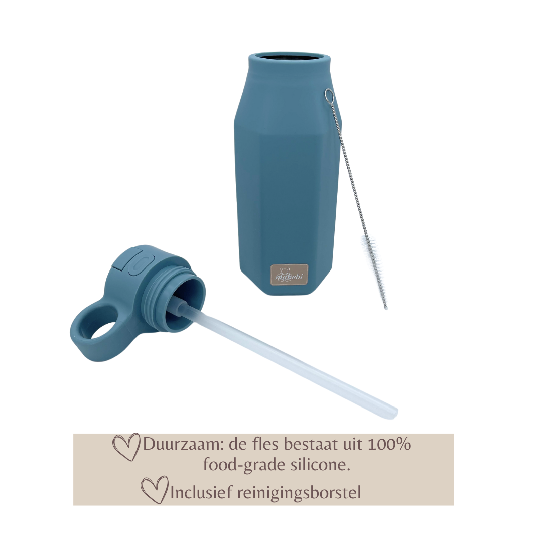 Mabebi | Akron Drinkfles Blauw