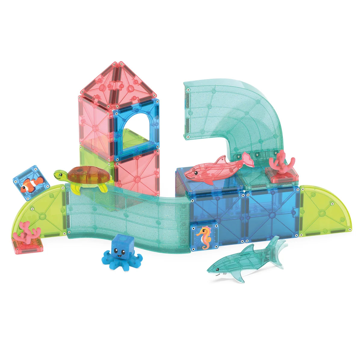 Magna-Tiles | coral reef