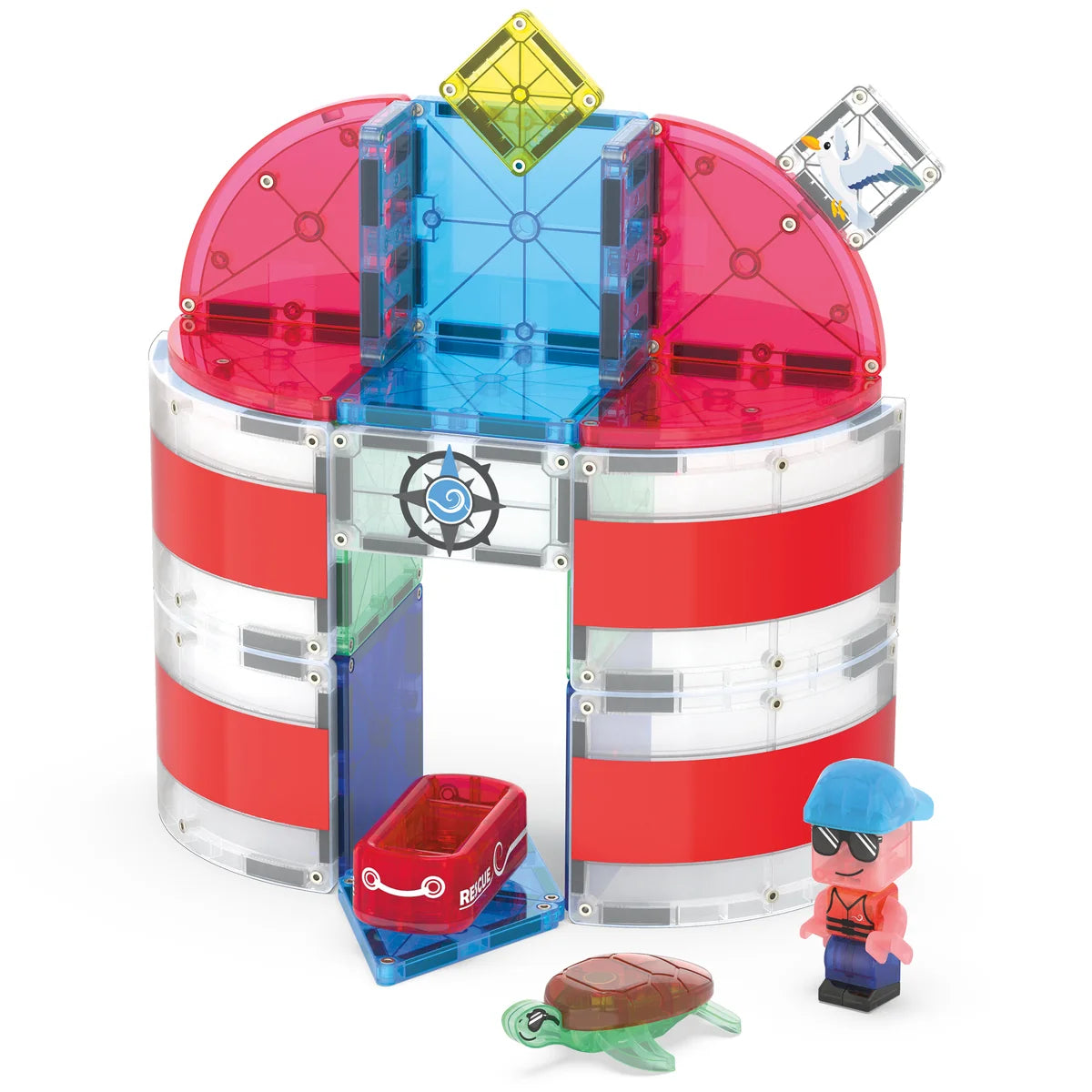 Magna-Tiles | lighthouse rescue