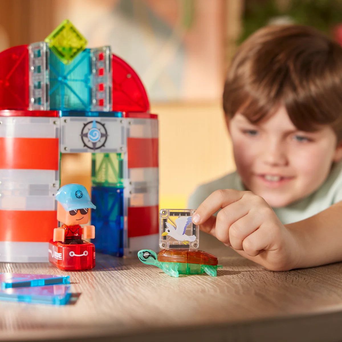 Magna-Tiles | lighthouse rescue