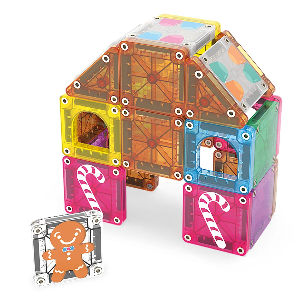 Magna-Tiles | micromags ginger bread 24pcs