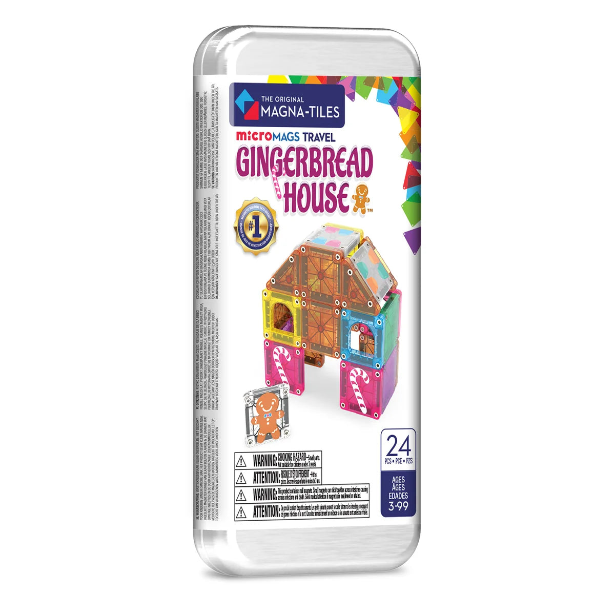 Magna-Tiles | micromags ginger bread 24pcs