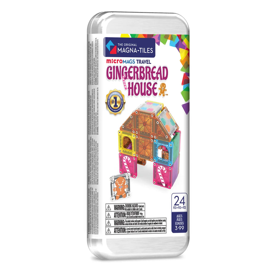 Magna-Tiles micromags ginger bread 24pcs - magnetisch speelgoed