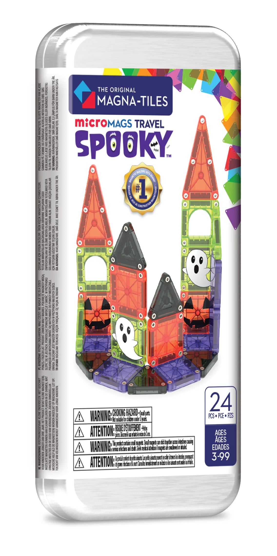 Magna-Tiles | micromags travelset spooky 24pcs