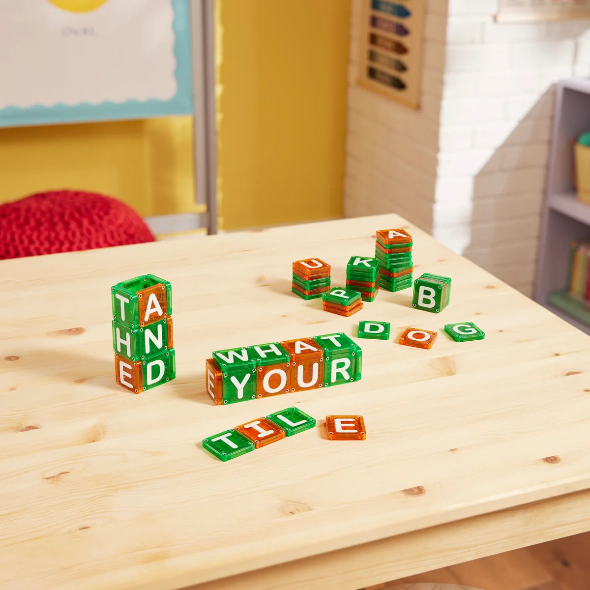 Magna-Tiles | micromags learn letters 56pcs