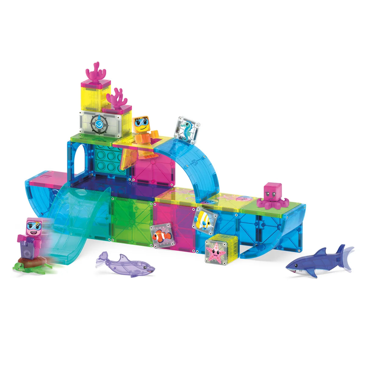 Magna-Tiles | undersea adventure set