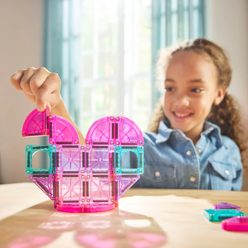 Magna-Tiles |  Micro Mags Heart to Heart Travel Set 26 Stuks set