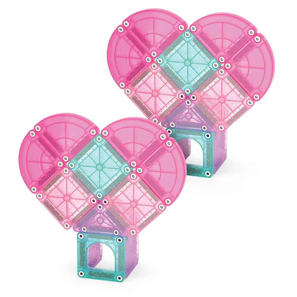 Magna-Tiles |  Micro Mags Heart to Heart Travel Set 26 Stuks set