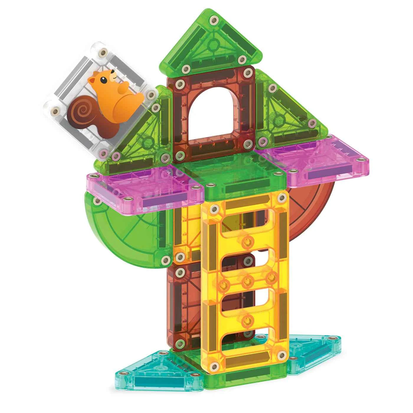 Magna-Tiles |  Micro Mags Travel Set Treehouse 24pcs