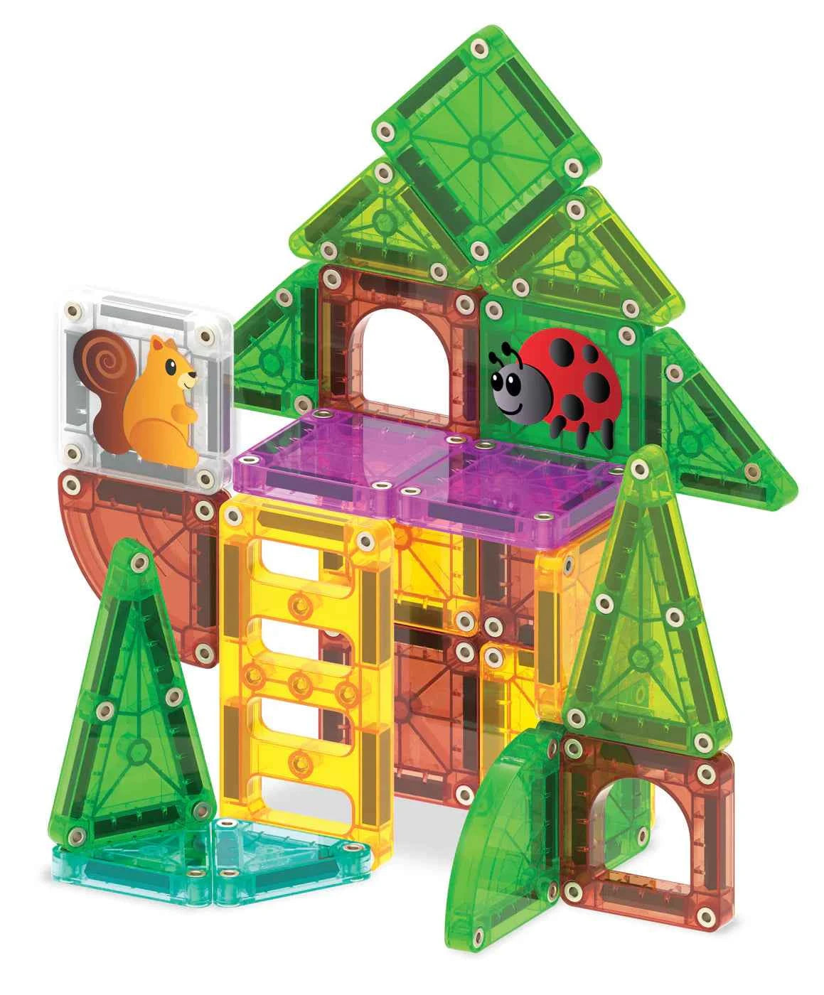 Magna-Tiles |  Micro Mags Travel Set Treehouse 24pcs
