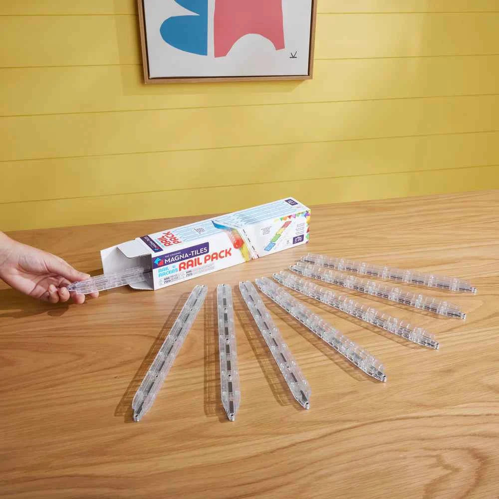 Magna-Tiles | Rail Racers Rail Pack 8 Stuks
